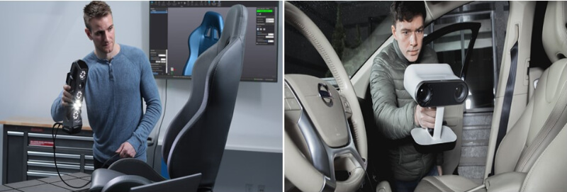3D掃描應用－汽車產業的3D逆向工程（座椅）