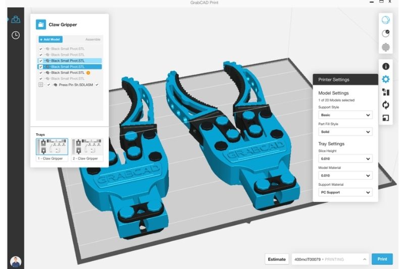 原來3D列印優勢跟GrabCad軟體密不可分