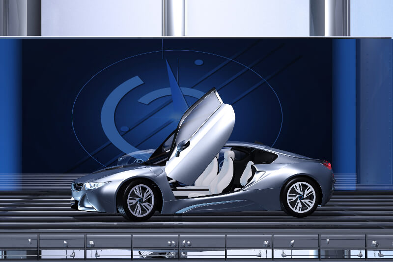 電動車3D解決方案x3D列印汽車零件