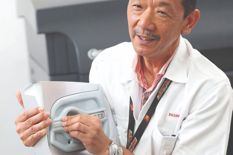3D列印客製化車體零件解決傳統製程困境 - 本田汽車