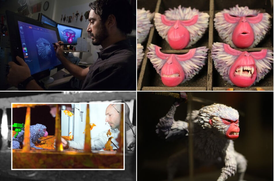 定格動畫的彩色3D列印應用 定格動畫的彩色3D列印應用