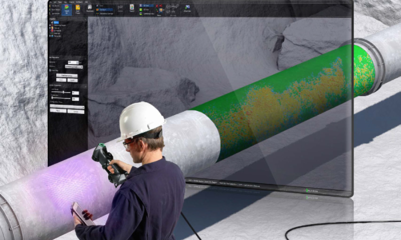 Creaform掃描器相容NDT軟體Pipecheck 5.1