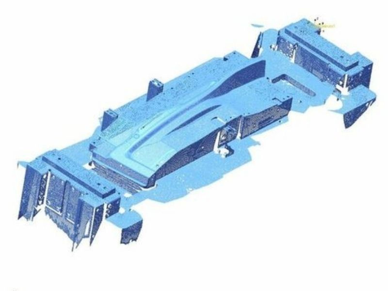 使用Creaform HandyScan 3D雷射掃描器精準掃描熱沖壓件 使用Creaform HandyScan 3D雷射掃描器精準掃描熱沖壓件
