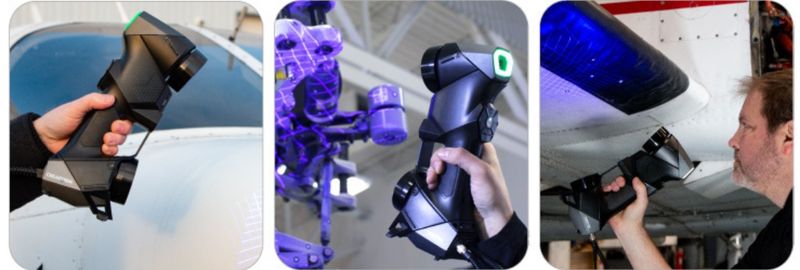 使用Creaform HandyScan 3D雷射掃描器精準掃描熱沖壓件 使用Creaform HandyScan 3D雷射掃描器精準掃描熱沖壓件