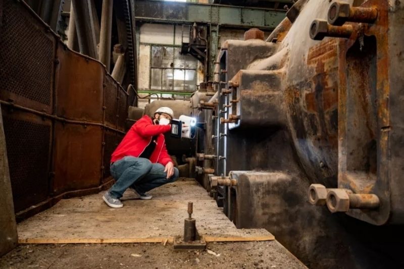 Artec為世界最大的高爐燃氣發動機進行 3D 掃描