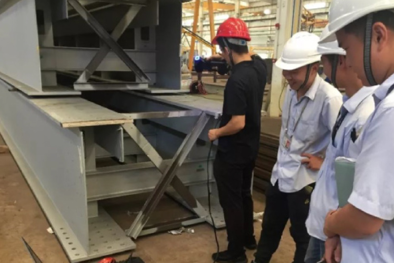 3D掃描解決軌道製造商大尺寸工件量測痛點