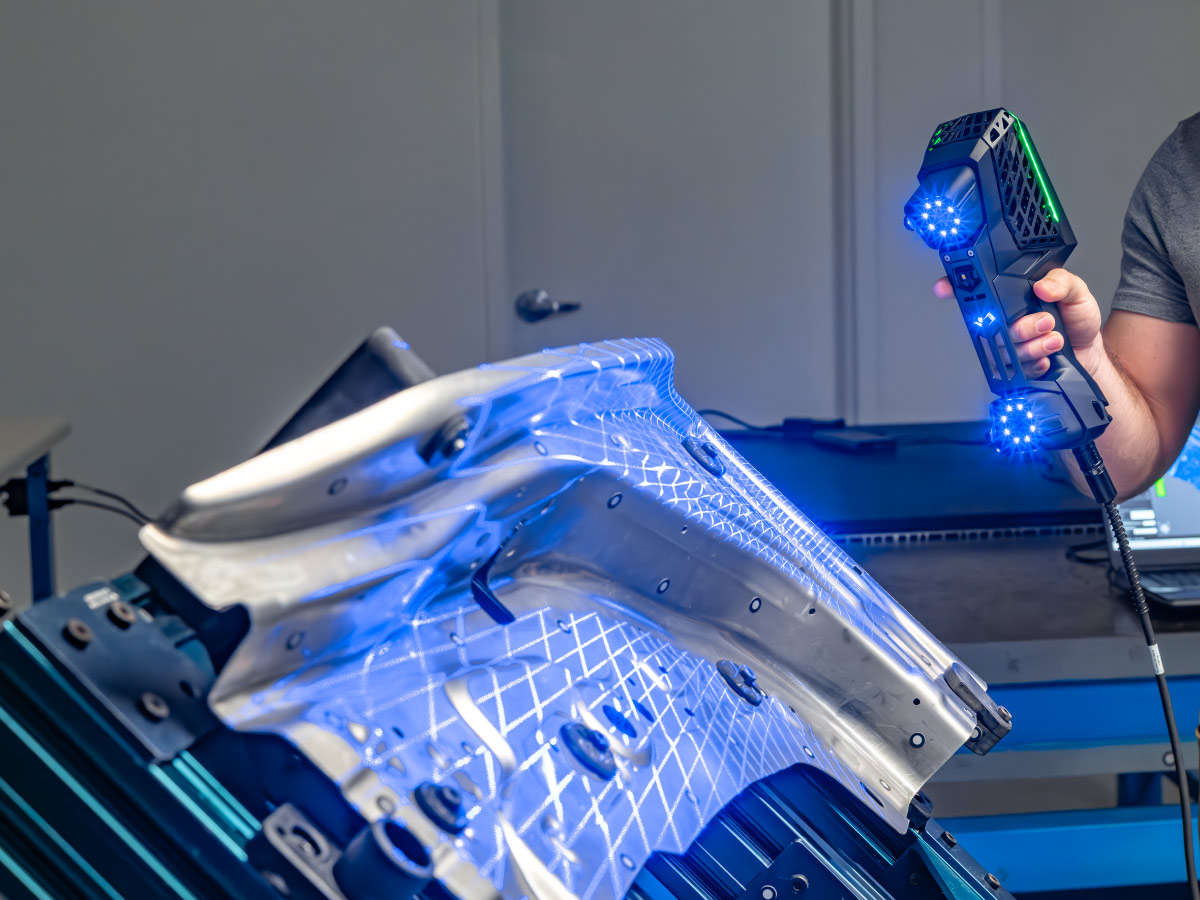 非接觸式3D掃描原理-雷射光3D掃描