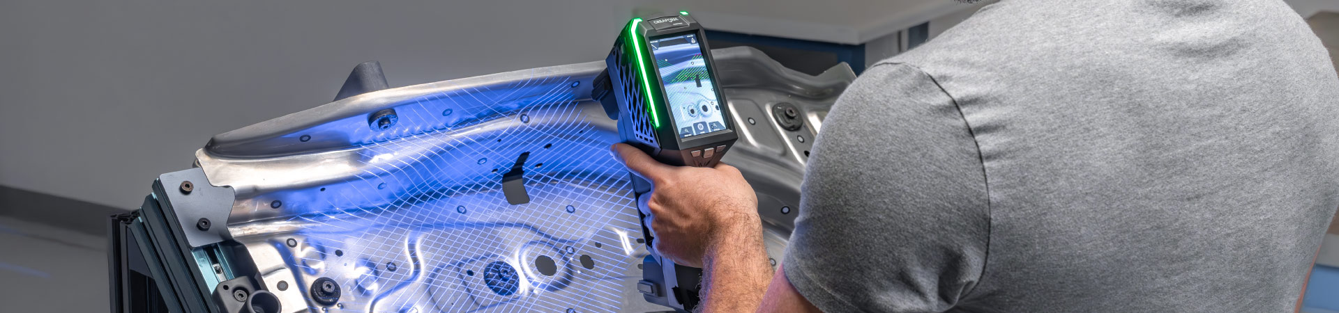 專業認證、高性價比的手持式3D掃描器Creaform HandySCAN SILVER