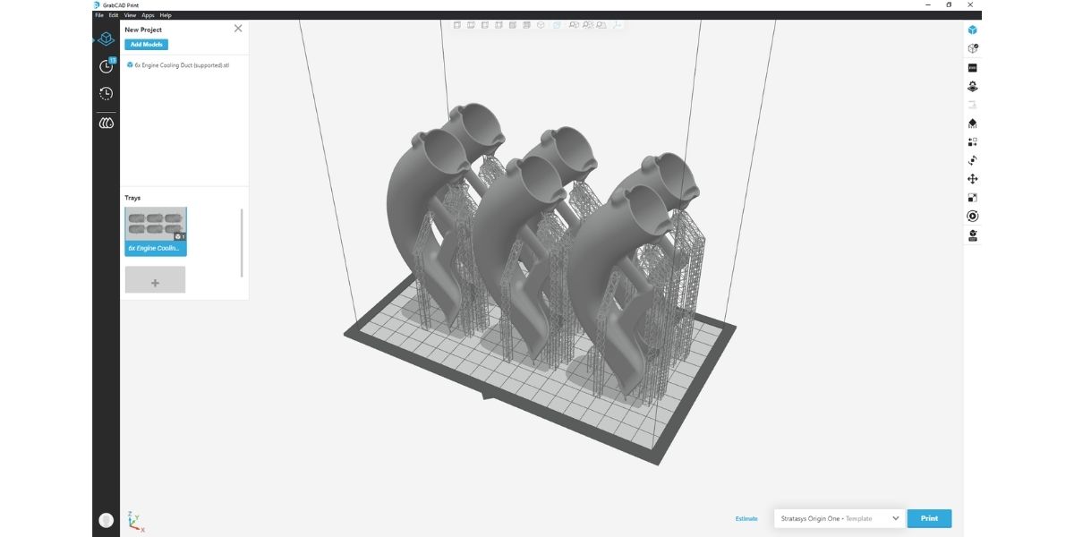 GrabCAD Print for Origin GrabCAD Print for Origin