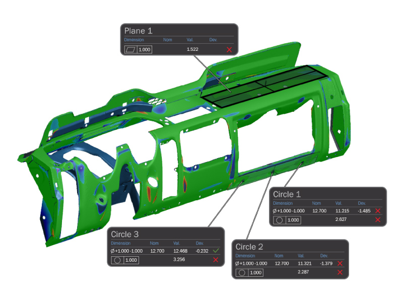 Inspection 尺寸檢測軟體 Inspection 尺寸檢測軟體