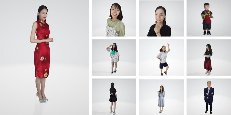 人像3D攝影棚 人像3D攝影棚