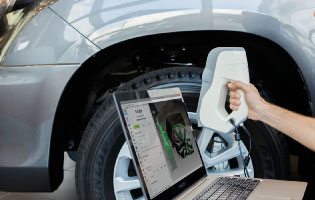 汽車產業3D列印3D掃描技術應用解決方案