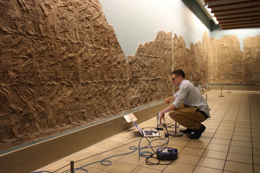 大英博物館3D文物保存掃瞄過程