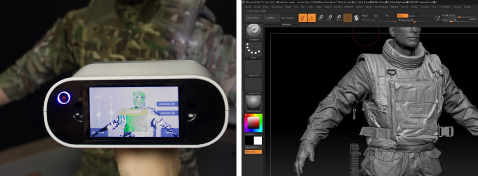 手持式掃描器於藝術設計的3D掃描應用