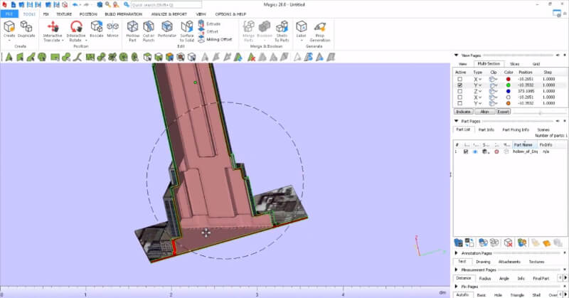 agics 3D列印編輯軟體 - 中空物件